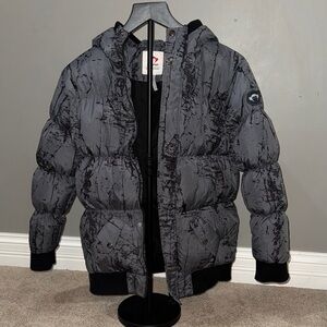 Appaman Gray Puffer Jacket for Kids